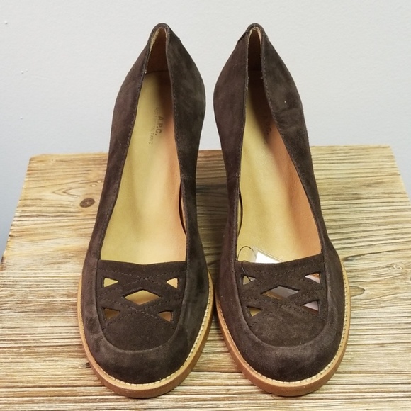 A.P.C. Brown Suade Shoe - Picture 3 of 9